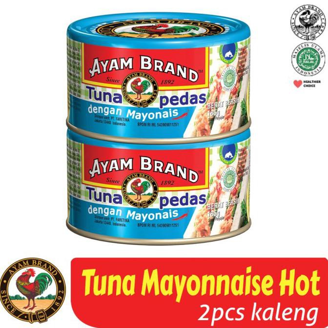 

Hot Item Ikan Tuna Kaleng Mayonaise Hot Ayam Brand 160Gr Isi 2 Pcs