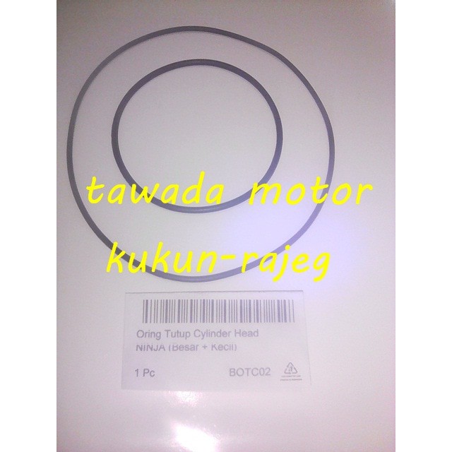ORING TUTUP CYLINDER HEAD NINJA BESAR+KECIL
