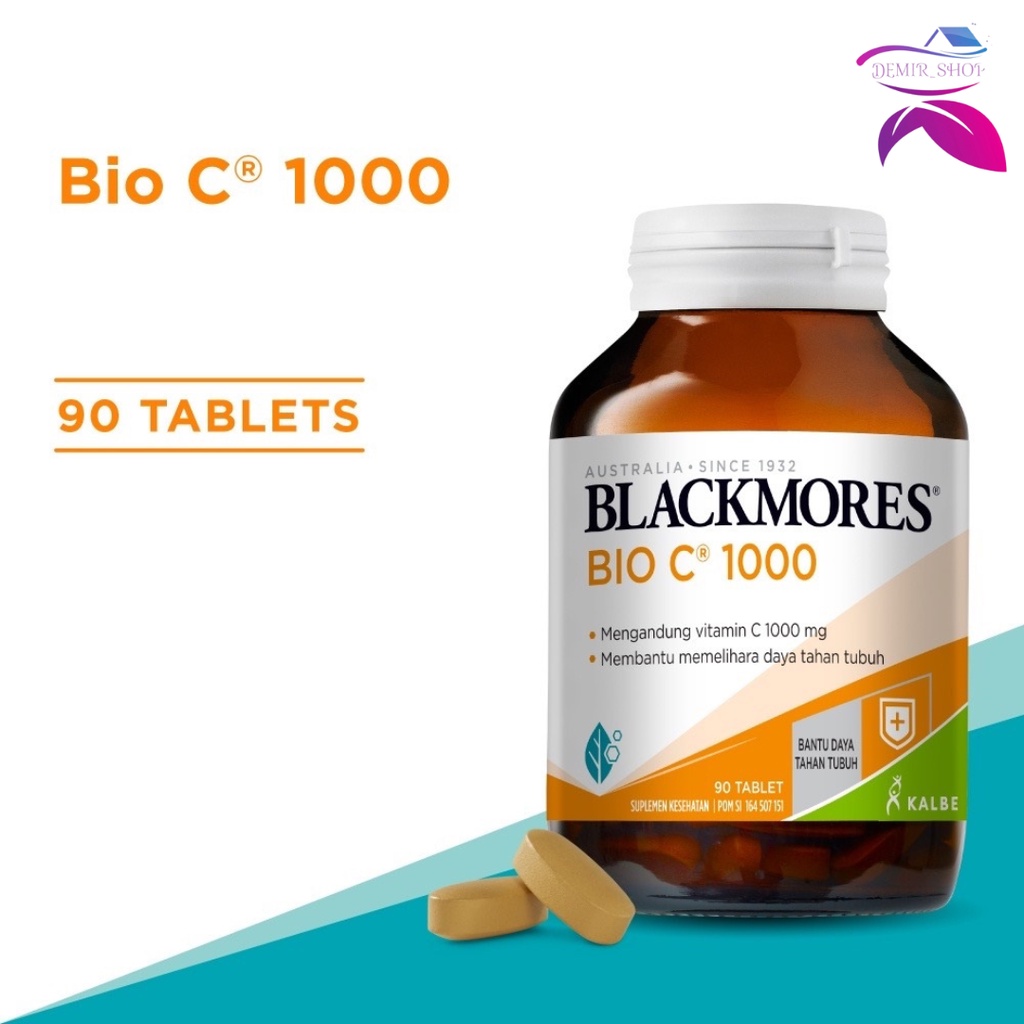 Blackmores Bio C 1000mg (30) dan Blackmores Bio C 1000mg (90)