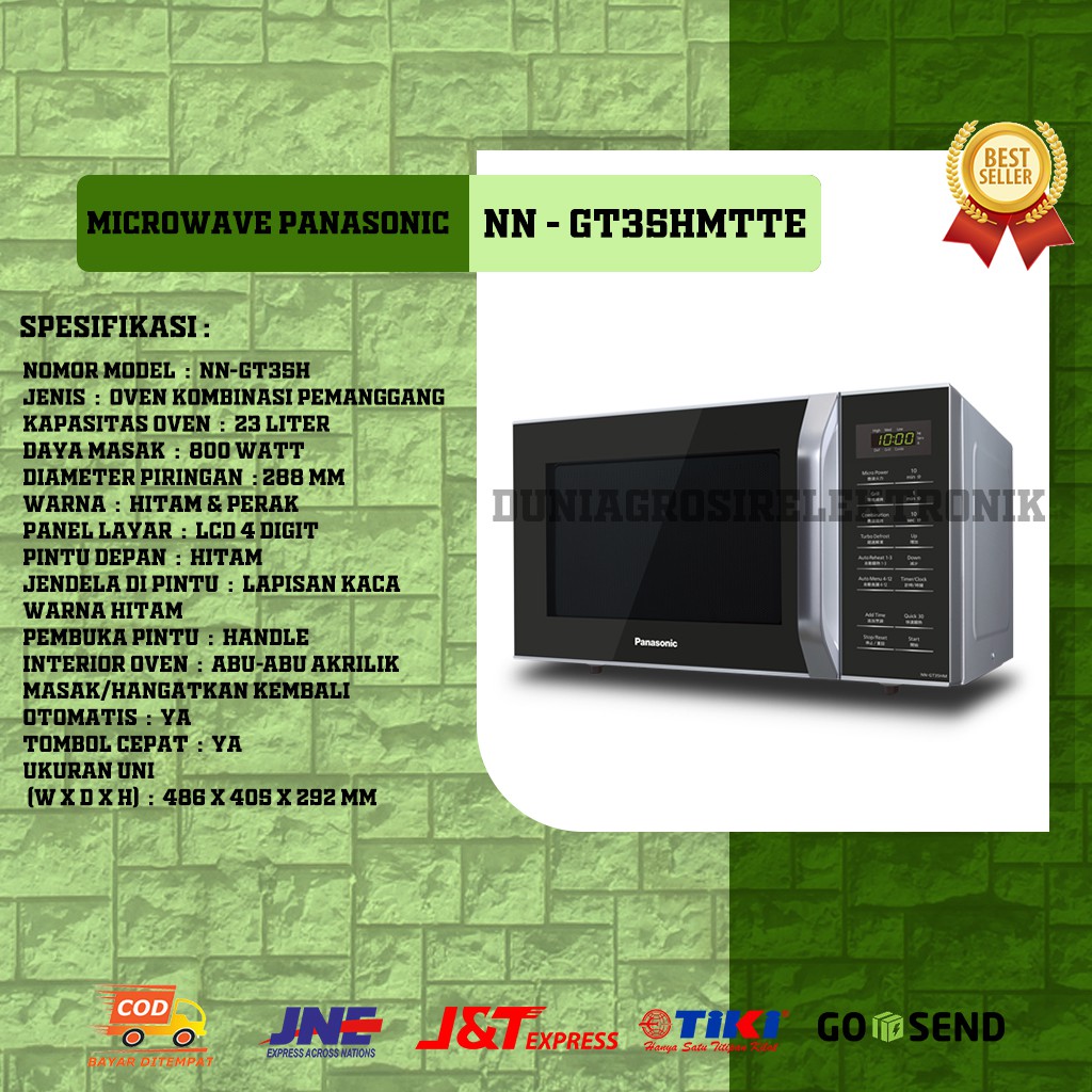 Microwave Panasonic NN - GT35HMTTE GRILL