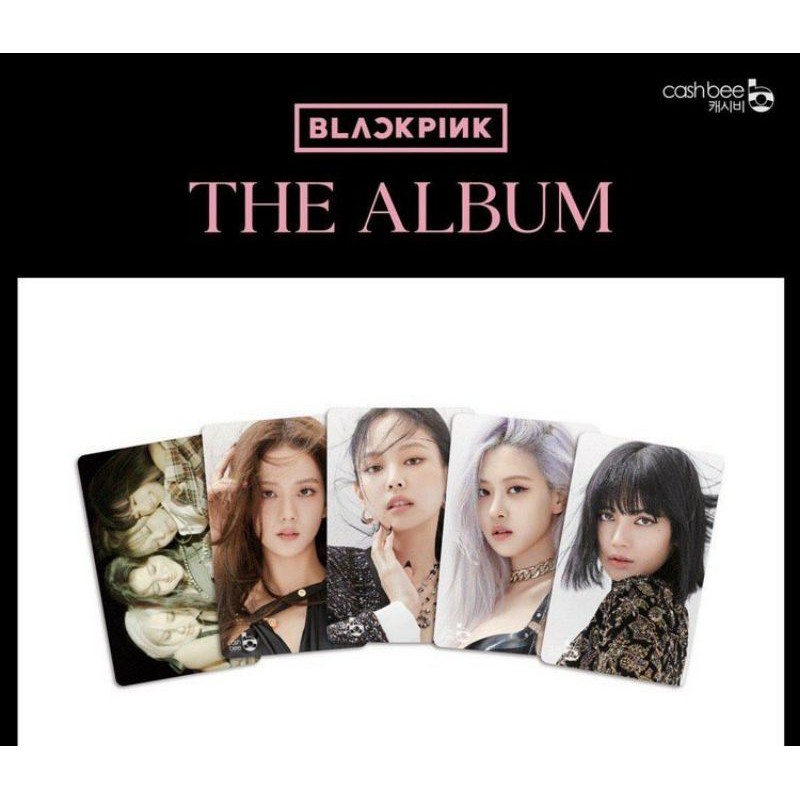 BLACKPINK THE ALBUM - CASHBEE T MONEY Jisoo Jennie Rose Lisa
