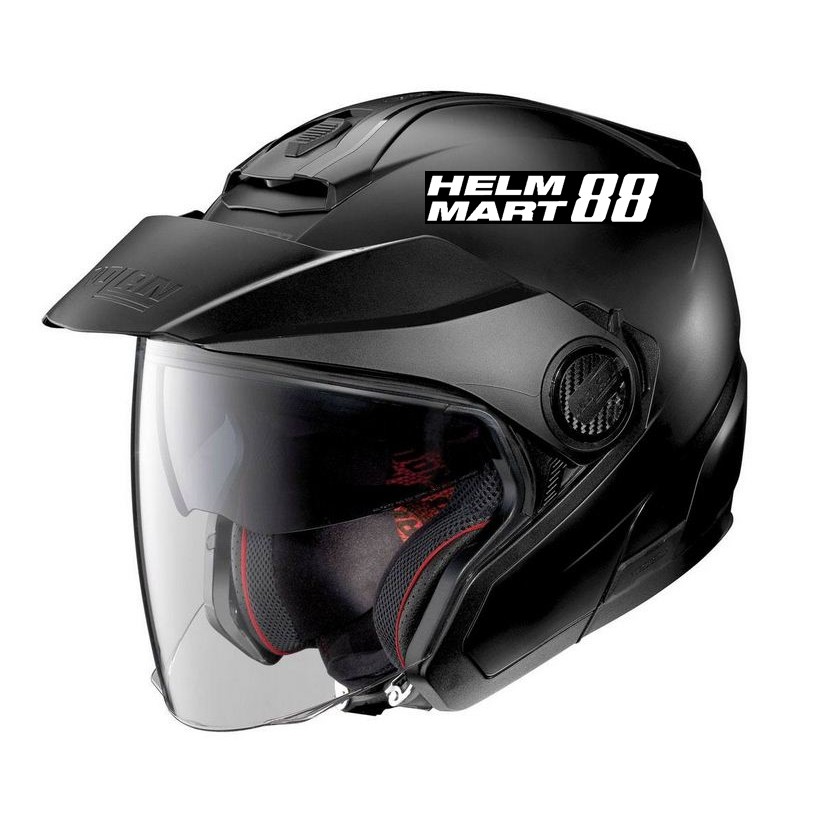 NOLAN N40-5 CLASSIC 010 Flat Black Helm Half Face Helm Nolan N40.5 N405 N40