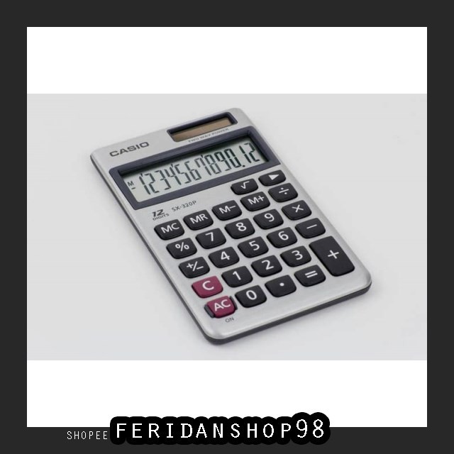 

FS1009 KALKULATOR CASIO SX-320P - ATK KALKULATOR POCKET BY FERIDANSHOP98