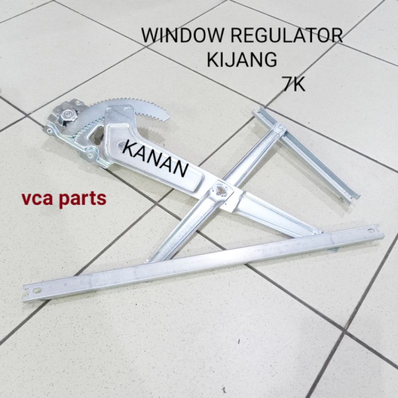 WINDOW REGULATOR KACA 7K/KIJANG KAPSUL SEBELAH KANAN (RH).