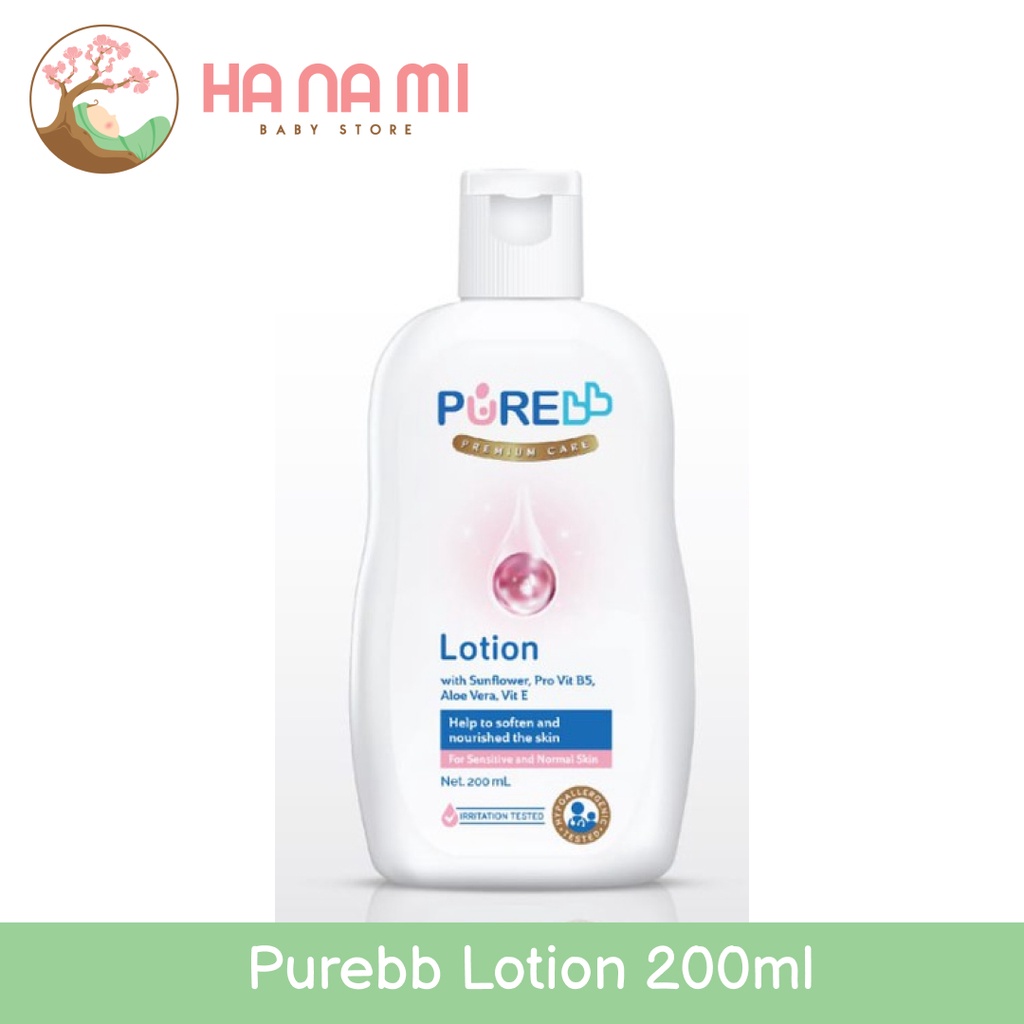 Purebb Lotion 200ml - Lotion Bayi