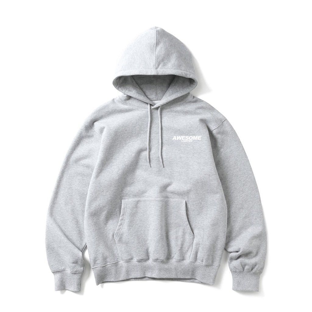 AWESOME LIMITED | MISTY HOODIE | AUTHENTIC LOGOTYPE WHITE