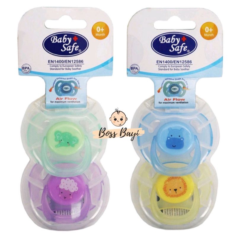 BABY SAFE - Air Flow Pacifier / Empeng Bayi  PC01S - PC02M - PC03S - PC04M