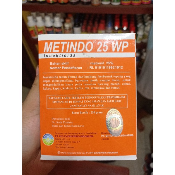 METINDO 25WP 250GR