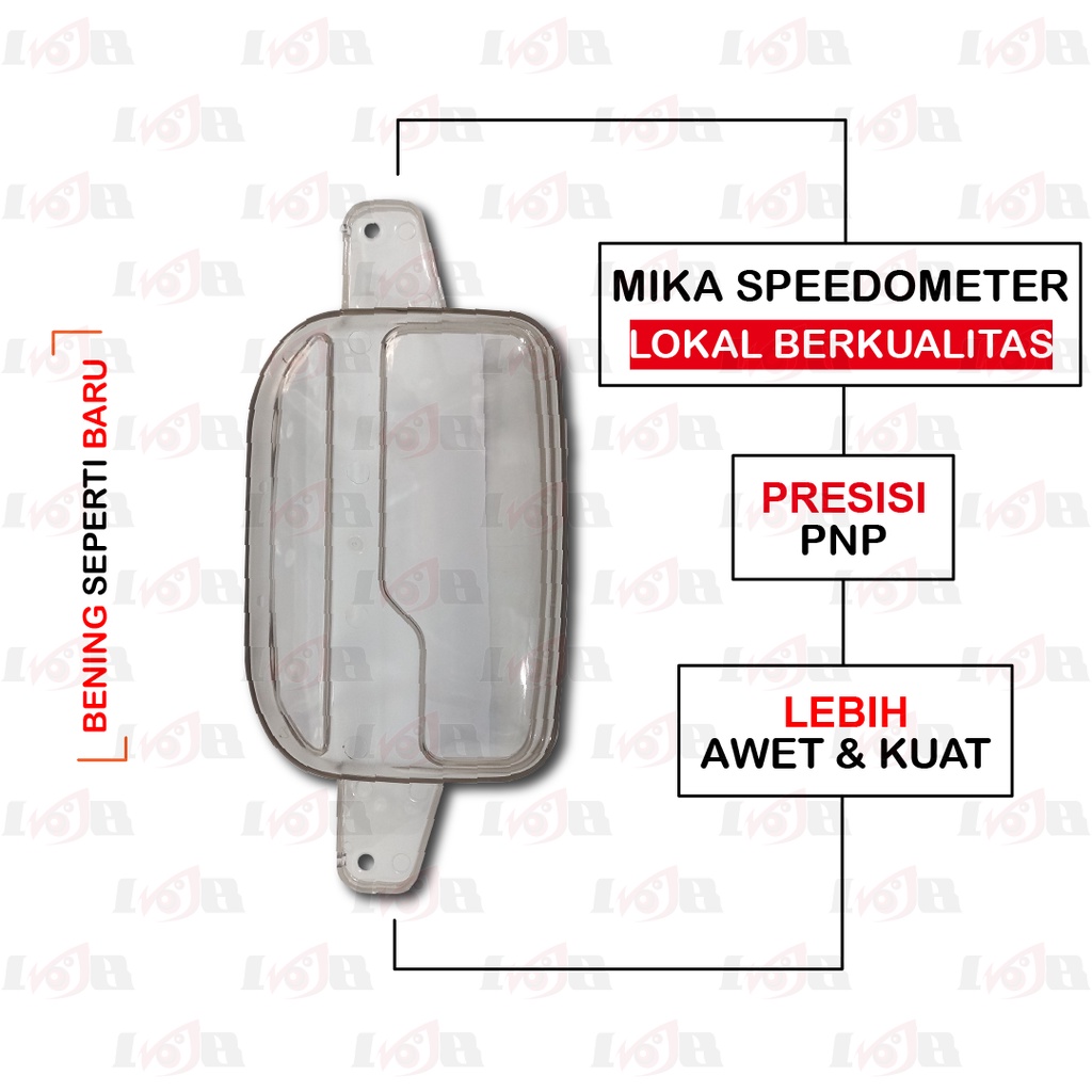 Kaca Mika SpeedoMeter F1ZR Vega R Lama Kilometer Spidometer Speedo Motor