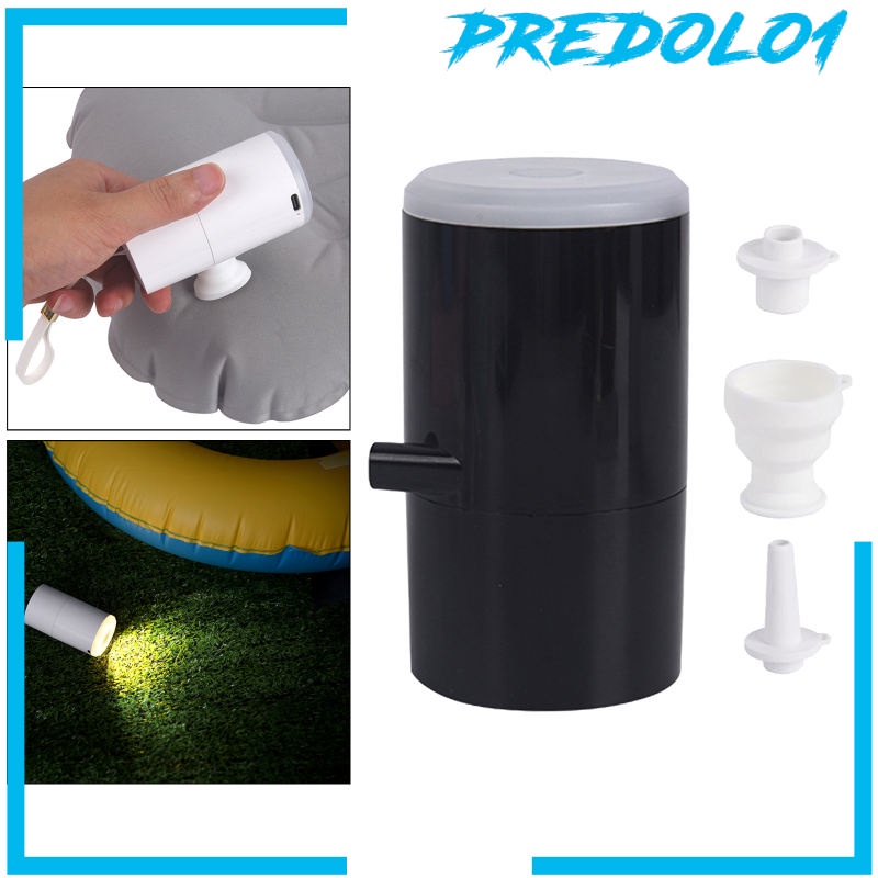 (Predolo1) Pompa Udara Usb Portable Untuk Ban Renang / Bathtub / Kasur Angin