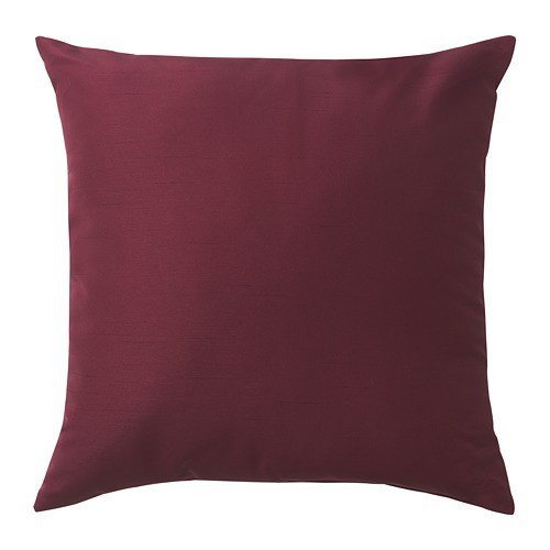Ikea ULLKAKTUS bantal kursi sofa merah tua cushion pillow
