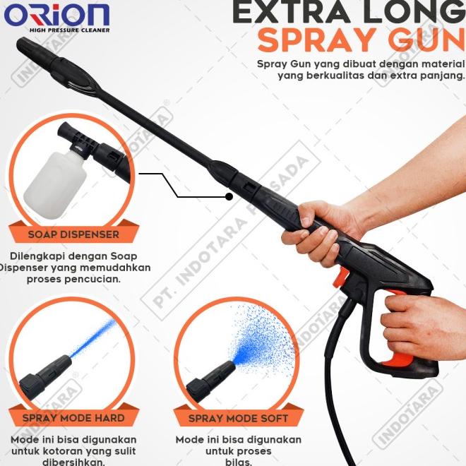 Alat Steam Cuci Motor & Mobil Jet Cleaner - Orion Superjet100