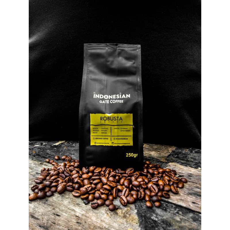 

INDONESIAN GATE COFFE KOPI ROBUSTA LAMPUNG cocok untuk oleh oleh