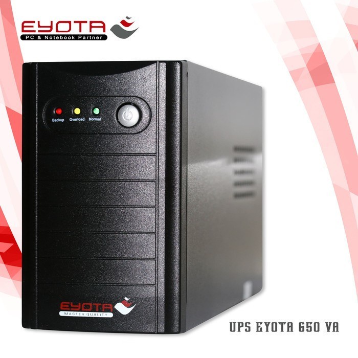 UPS EYOTA 650 VA STABILIZER UPS VOLT STABILIZER UPS EYOTA 650VA UPS PC