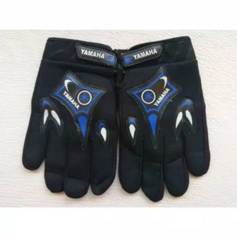 Sarung Tangan Motor Racing Full Finger Floking Karet