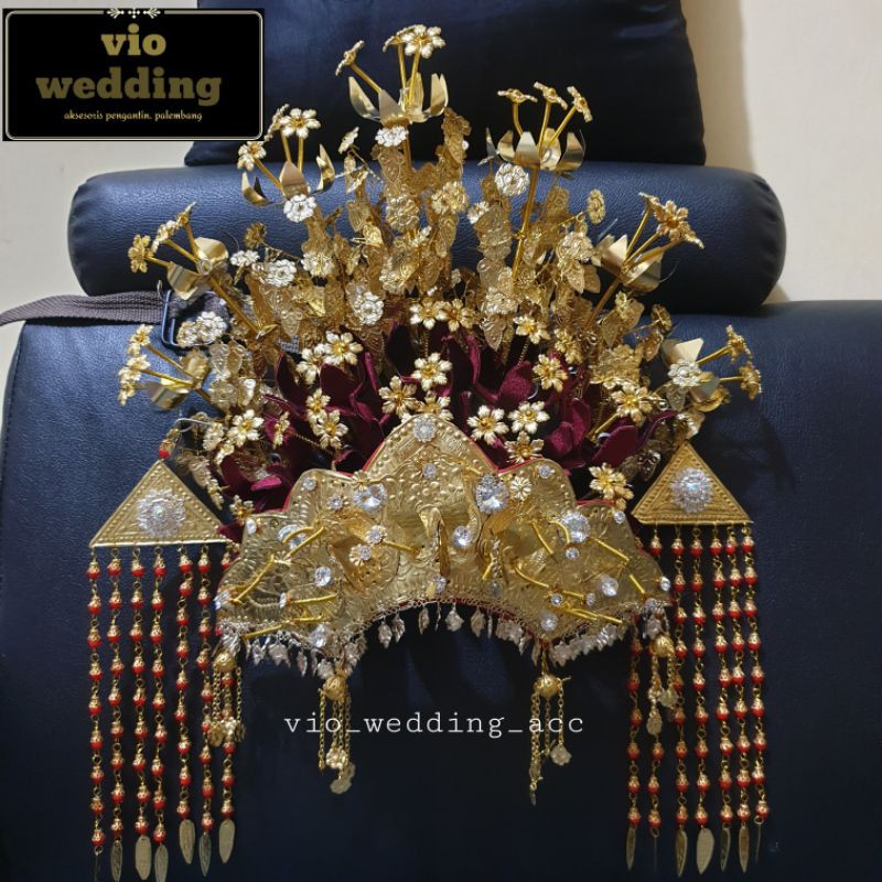 SET mahkota pengantin palembang