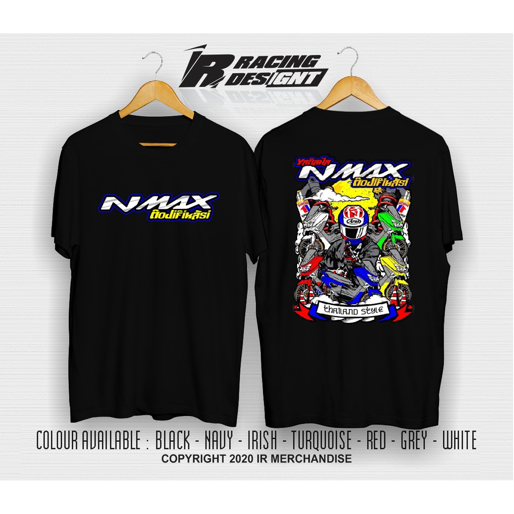 Kaos T-shirt Mothai Yamaha Nmax Modifikasi Kualitas Distro Terbaru - IR MERCHANDISE