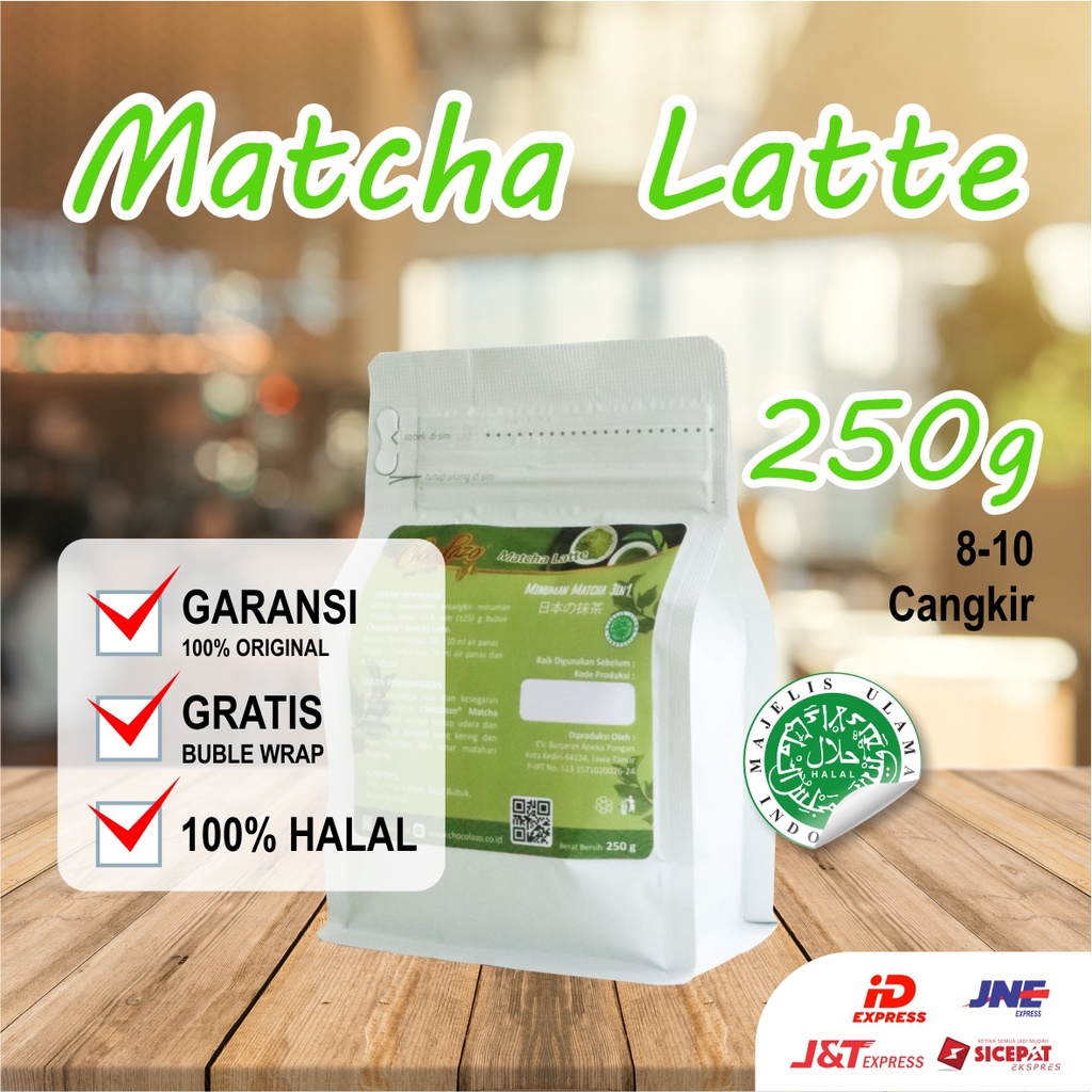 

Matcha Tea Latte 3in1 Siap Seduh 250g Greentea Latte Dijamin Asli