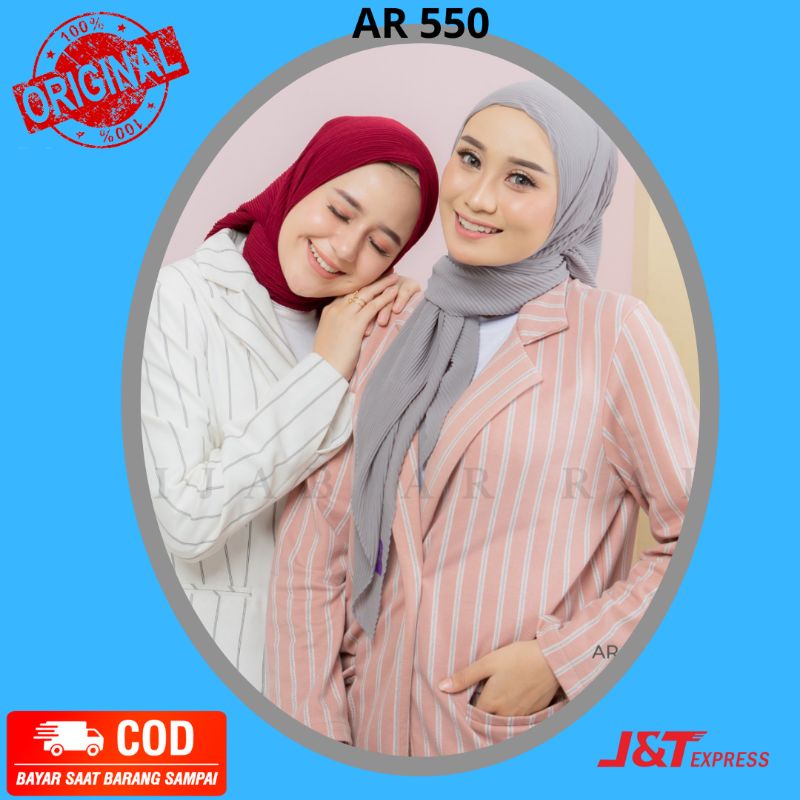 hijab jilbab kerudung segiempat terbaru 2021 ori ar 550 wanita cantik arrafi