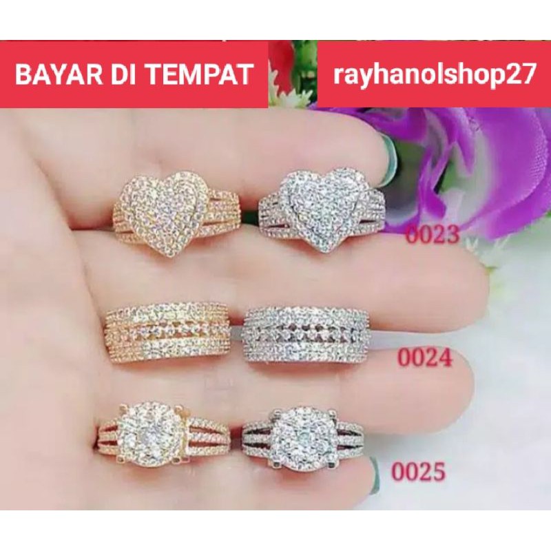 CINCIN XUPING FULL PERMATA FHASION WANITA RO-27