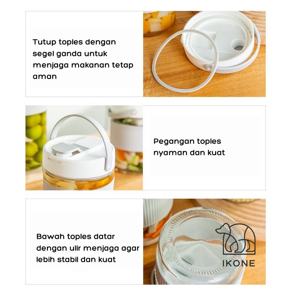 【IKONE】SUPU Food Container Storage Tempat Penyimpanan Serbaguna Bottle Portable Kedap Udara