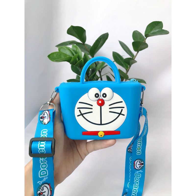 Tas Jelly Selempang Mini Anak karakter Doraemon