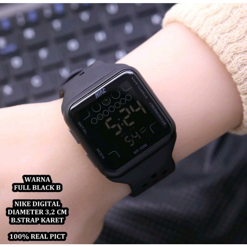TERVIRAL OUTDOOR TERLARIS Jam Tangan Nike Kotak Jam Tangan Digital Nike Jam Tangan Rubber Anti Air U