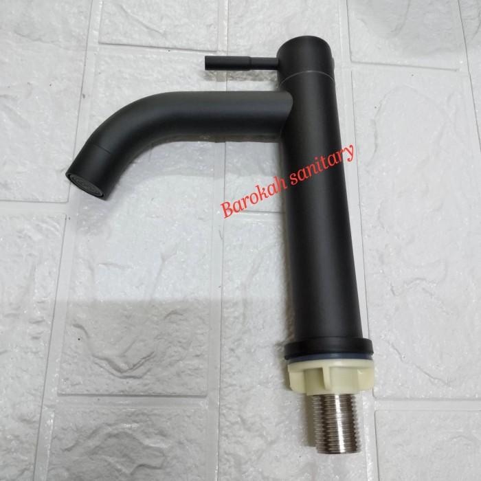 Washtafel Kran Wastafel Tinggi / Kran Wastafel Hitam / Kran Wastafel Stainless