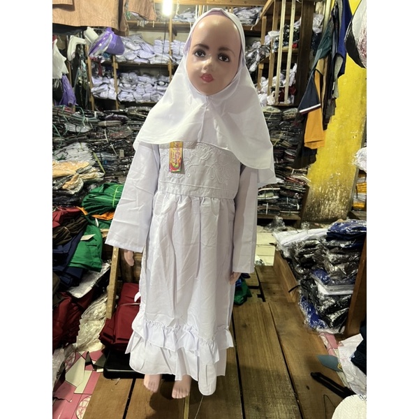 PAKET USAHA GAMIS CEWE MERK AL AZHAR isi 3 lembar