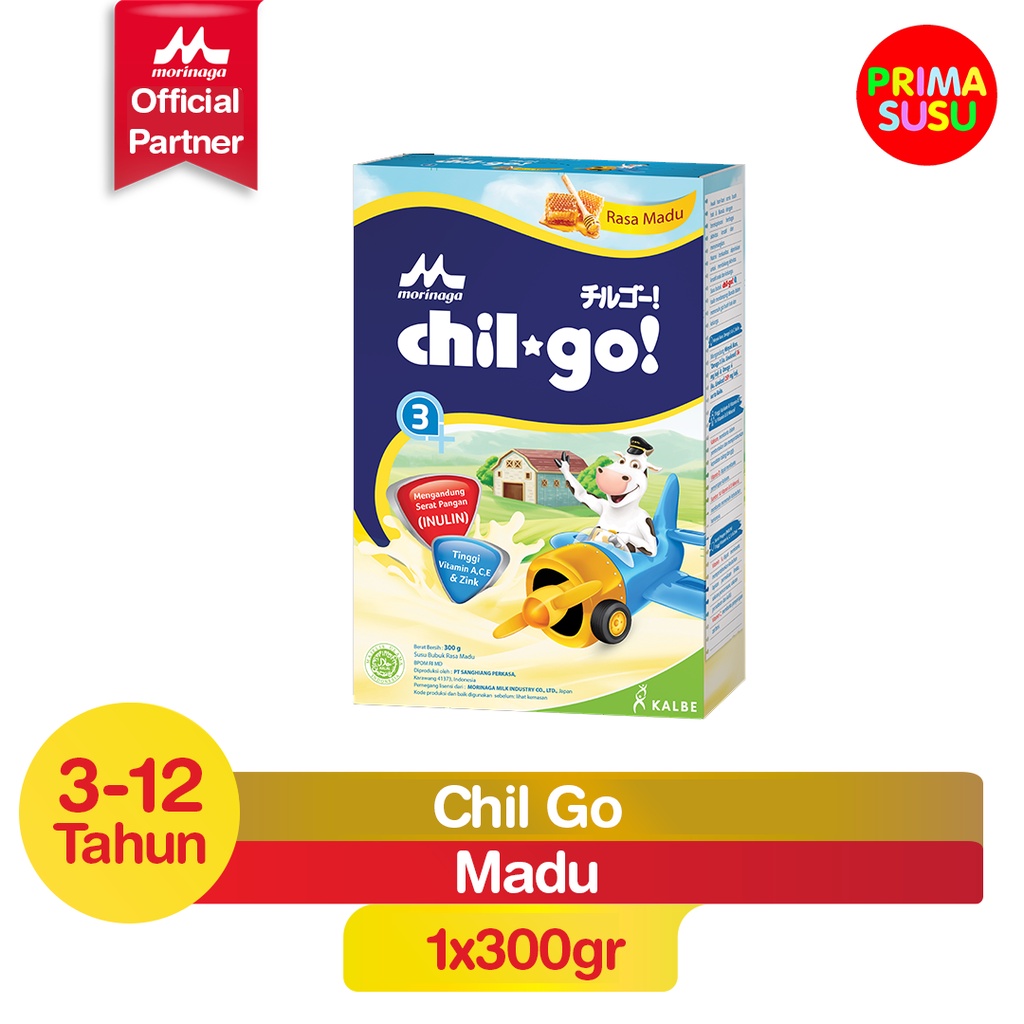 Chil Go 3+ 300 Gr, Madu, Vanila