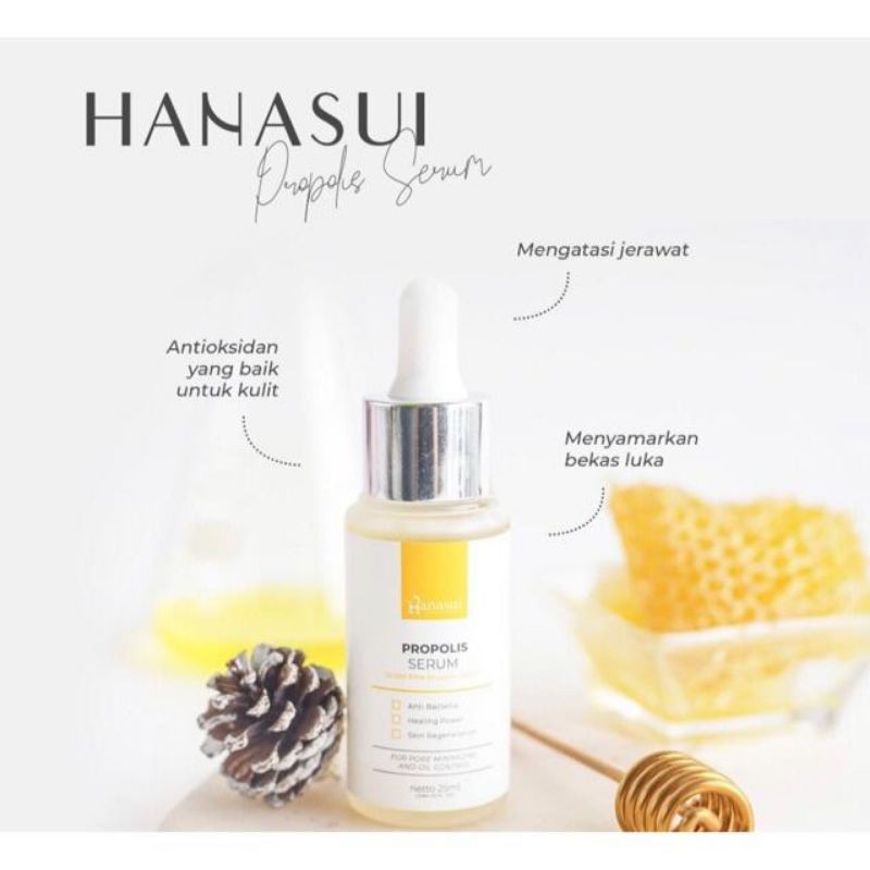 Jual Hanasui Serum Rich Nutrition /propolis/Bright Up 25ml | Shopee ...