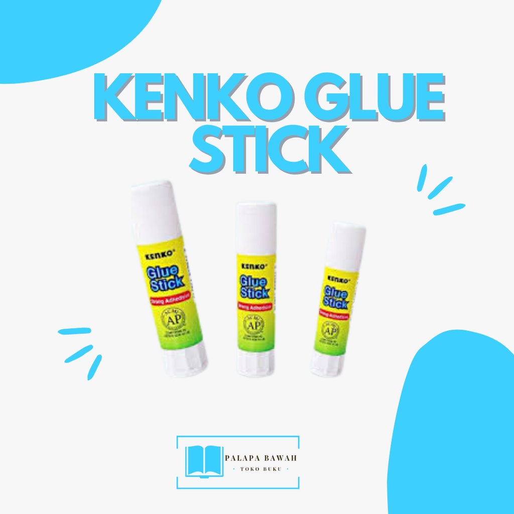 

LEM KERTAS GLUE STICK KENKO 8 Gram ( Kecil ) GLUE STICK/LEM BATANG - 1 PCS