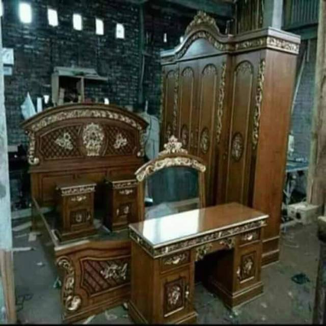 set tempat tidur dialora.mebel jepara,furniture