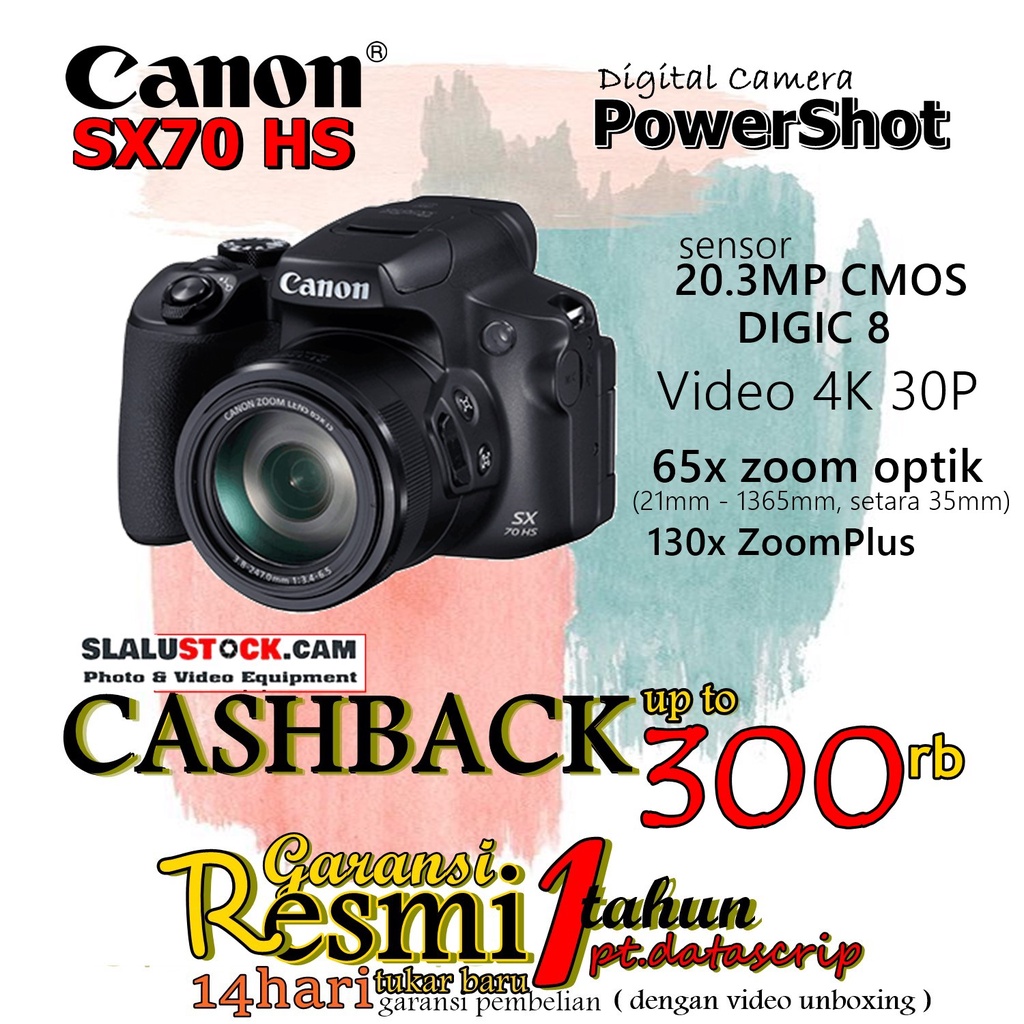 Canon SX70 HS - Canon Powershoot Sx70 Resmi
