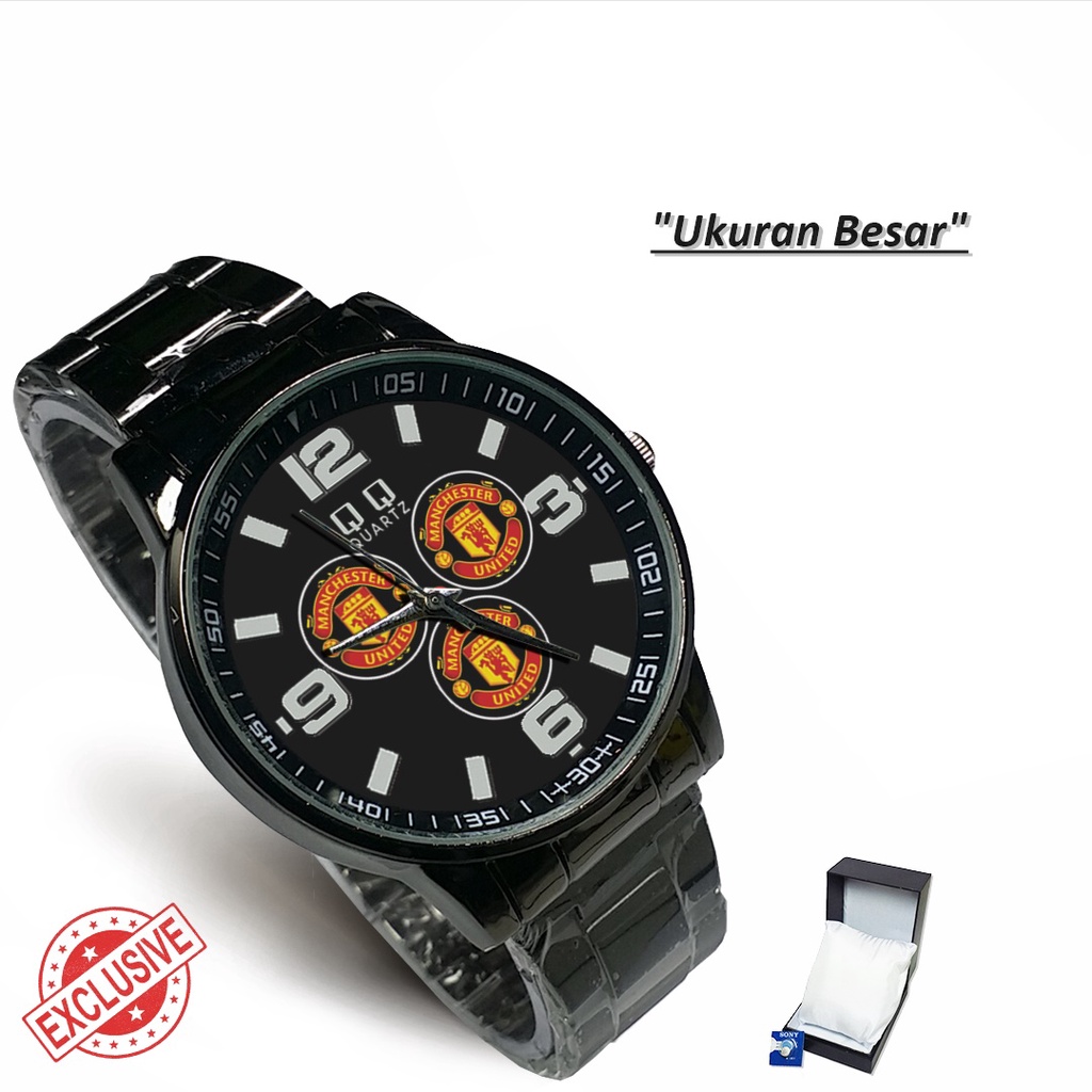 Jam Tangan Rantai Couple MU - 1 (Keren)