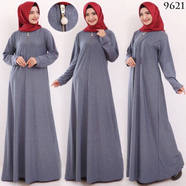 GAMIS POLOS BUSUI /Gamis Polos Murah /Gamis Polos Crepe/Gamis Polos Cantik