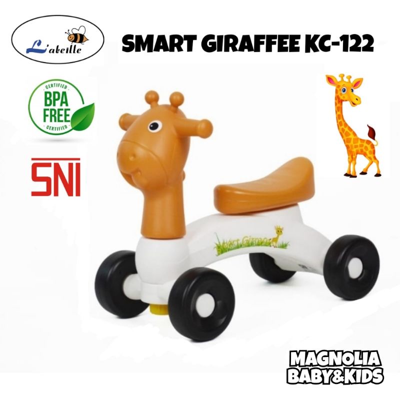 Ride On Smart Giraffe Labeille KC-122 KC-107 Balance Bike Sepeda Anak Roda 4