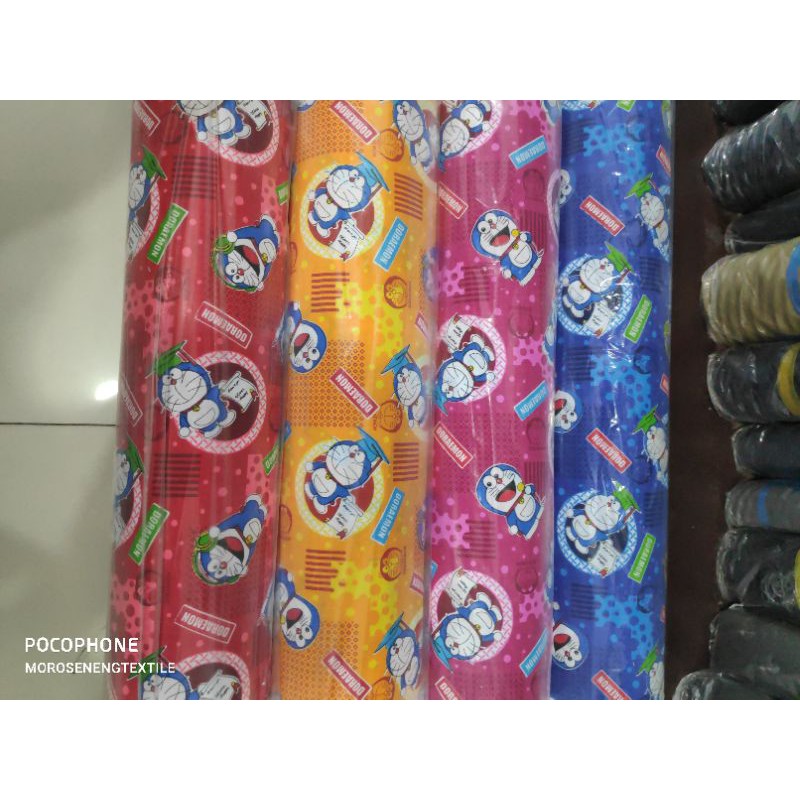 Kain Katun Motif Doraemon ANAK