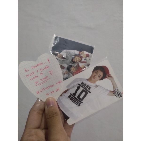 (BOOKED) PC SM ROOKIES MARK (GLOSSY) PAIR NCT U 2018