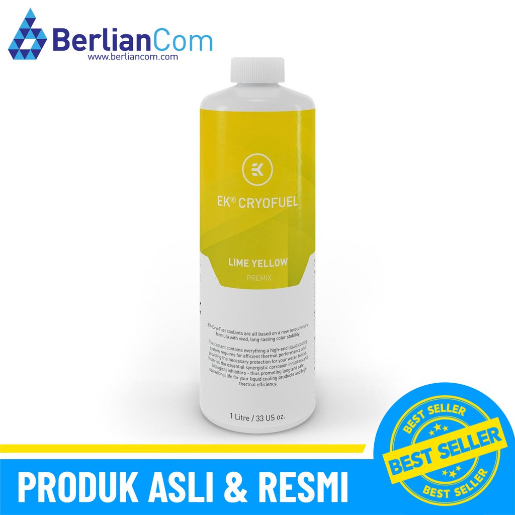 EKWB EK CryoFuel Lime Yellow (Premix 1000mL)