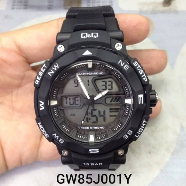 Arloji Jam Tangan Digital Pria Q&Q QnQ QQ Asli Ori Original GW85 GW85J