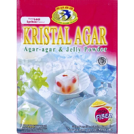 

Kristal Agar Rasa Leci 10gr Jelly Powder Lychee Flavour