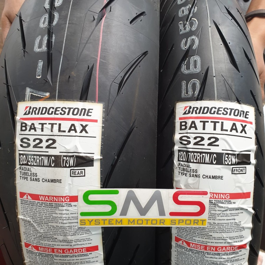 Ban Battlax Bridgestone S22 120-70 17 & 180-55 17