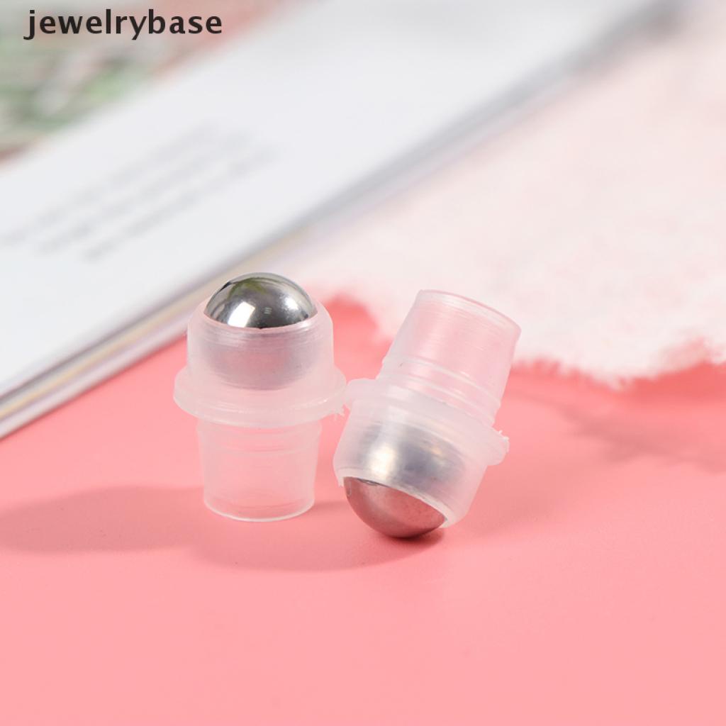 Botol Parfum Minyak Esensial Bahan Kaca Tebal Model Buram Warna-Warni Portabel Ukuran 10ml