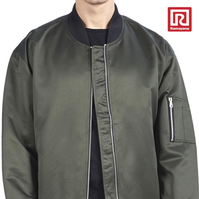 Jaket Pria Parasut Olive Diesel (07922619)