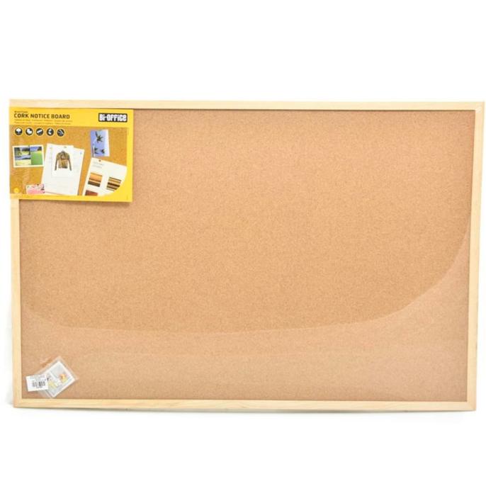 

Bi silque cork board papan buletin 90x60cm