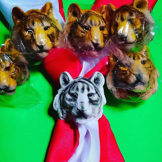 

Ring kacu pramuka Woogle 3d karakter harimau