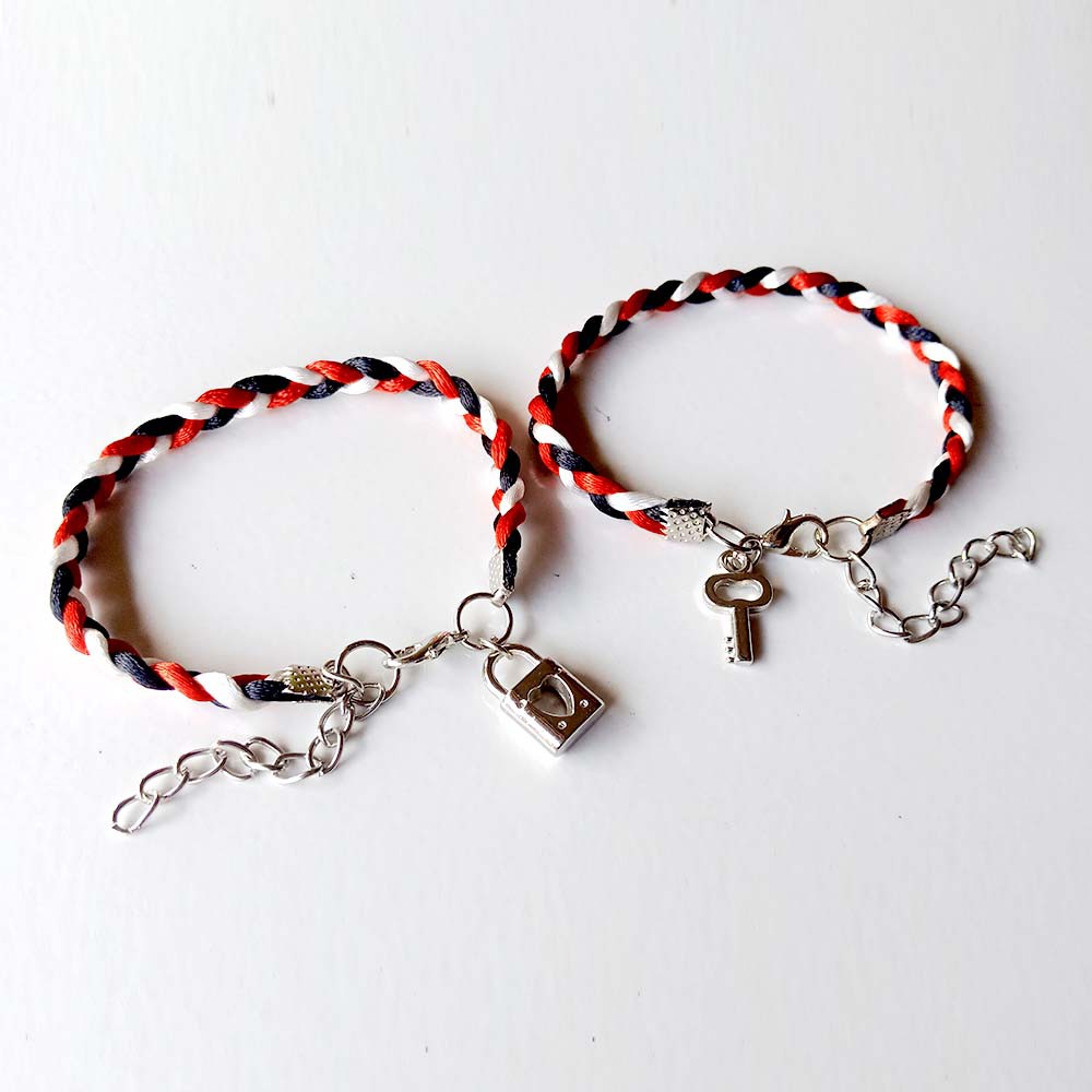 Gelang Couple Tridatu Kepang Love Puzzle