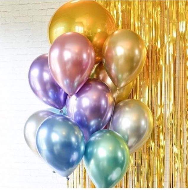 Balon latex / balon chrome / balon latex chrome / balon / balon ultah