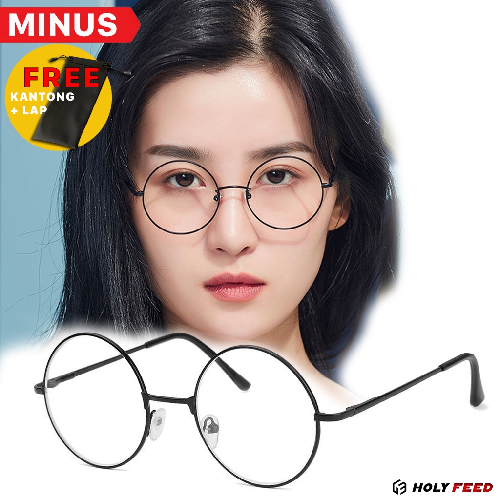 Kacamata Minus Bulat Boboho Dewasa Kacamata Lensa Minus Myopia